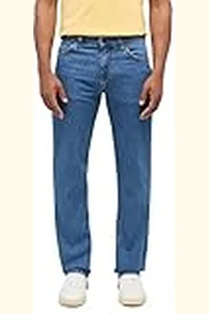 Mustang Heren Style Tramper Straight Jeans, , 32W / 32L, , 32W x 32L