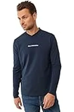 Mexx Heren Logo Ls T-shirt, , XXL
