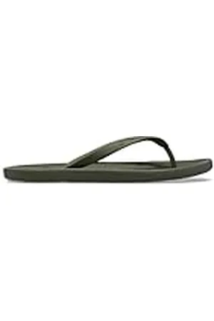 Crocs Uniseks teenslippers voor volwassenen, legergroen, 12 UK