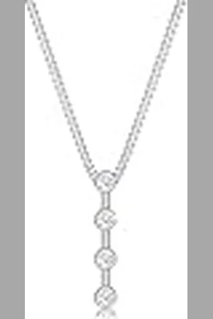 Elli Diamore Damesketting met hanger, 925 sterling , diamant, 450, Diamant