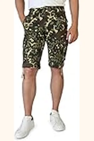 Tommy Hilfiger Heren TJM Camo Print Cargo Korte Rechte Jeans, , 27W