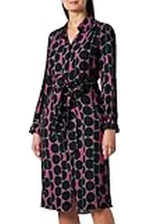 Seidensticker Dames regular fit blousejurk lange mouwen jurk, , 44