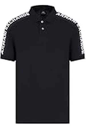 Armani Exchange Poloshirt met korte mouwen voor heren, jacquard logo, , XL
