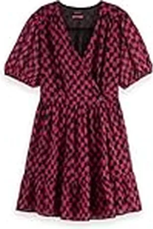 Scotch&Soda Dames Mini Wrap Casual Jurk, , 32
