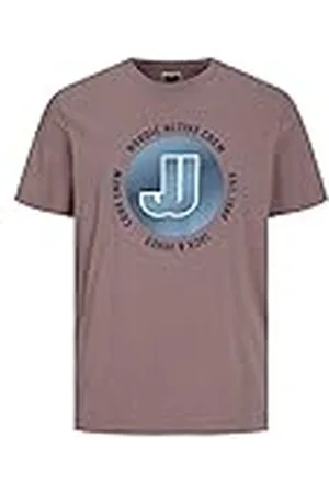 JACK & JONES Heren Jcoarc Logo Tee Ss Crew Neck T-shirt, , L