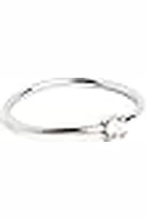 SINGULARU Single Spark Ring. Sterling 925 met Rhodium Plating. Solitaire Stijl. Sieraden voor Vrouwen. Maat 18