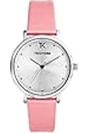 Trendy Kiss Dameshorloge met leren armband TC10153-01