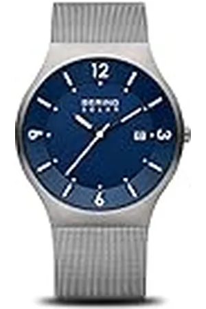 Bering Herenhorloge Solar Movement - Solar Collection met roestvrij staal en saffierglas 14440-007
