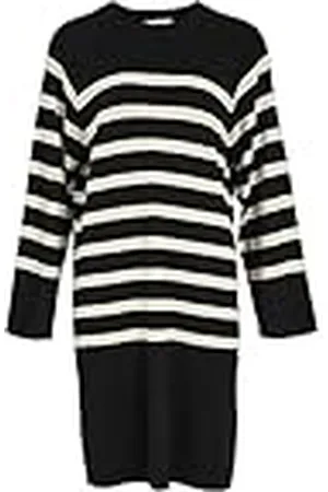 Object Dames Objester L/S Knit Dress Noos gebreide jurk, , XL