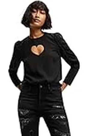 Desigual Dames Blouse T-shirt met lange mouwen, , M