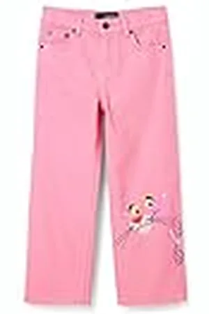 Desigual Jeansbroek voor meisjes, denim, roze, , 6 Jaar