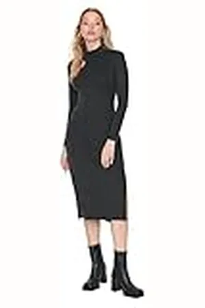 Trendyol Vrouwen Midi Standaard Slim Gebreide Jurk, , XL