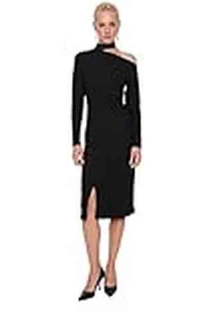 Trendyol Dames Midi Basic Regular Geweven Jurk, , M