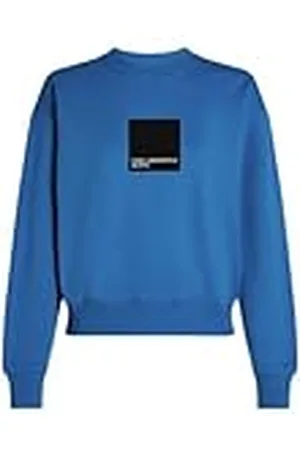 Karl Lagerfeld Regular Box Logo Sweat, blauw, L