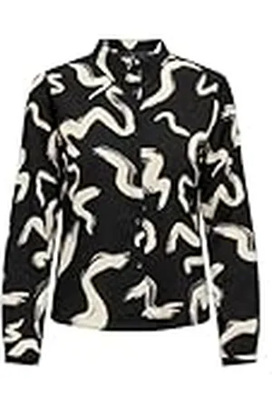 ONLY Onlnova Life Elite L/S Maya Shirt AOP, , XS