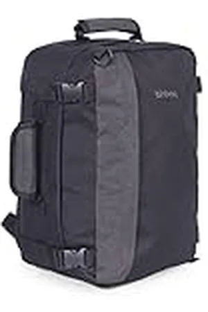 Hauptstadtkoffer Blnbag M5 - gratis handbagage Ryanair 40x20x25 cm, rugzak reistas voor onder de stoel, handige verpakking zoals koffer, 20L, Darkgrey/Grey