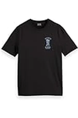 Scotch&Soda T-shirt voor linker borst, , XL