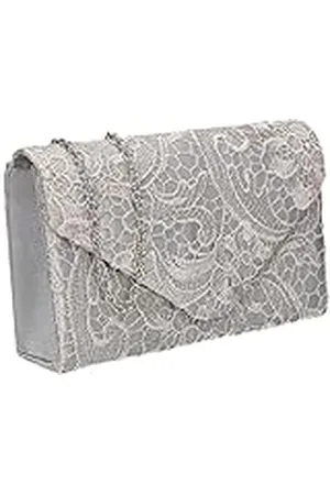 Swankyswans Rachel Womens Lace Detail Party Prom Bruiloft Avond Clutch Bag Portemonnee