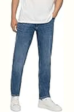 QS by s.Oliver Heren Jeans Broek, Mauro Tapered Leg Blue 32, , 32W / 30L