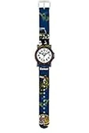Scout Analoog kwartshorloge voor jongens met stoffen armband 280375016, , Casual
