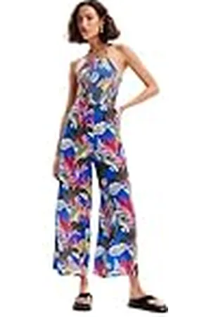 Desigual Swim_Jumpsuit Tropical P, 5010 Royal, XL, , XL