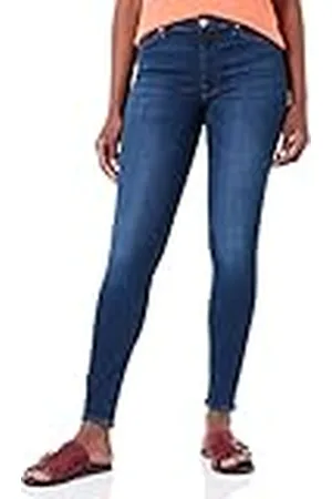7 for all Mankind Dames Hw Skinny Slim Illusion Eco Empower Jeans, , 24W x 30L