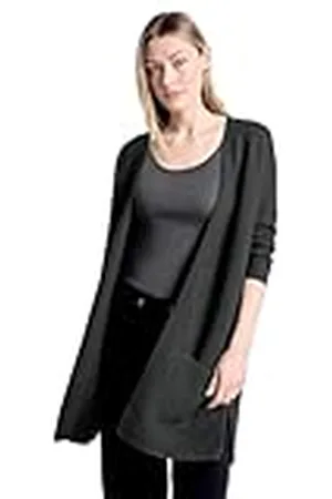 CECIL Gebreide cardigan voor dames met lange structuur, , XS