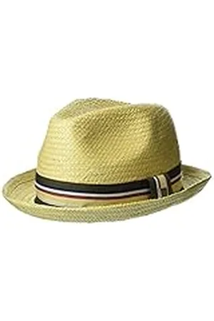 Brixton Unisex Headwear Castor Fedora, tan, S
