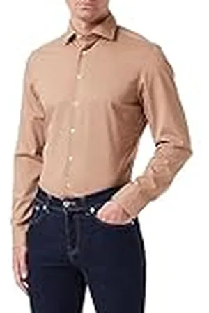 Seidensticker Heren slim fit shirt met lange mouwen, , 42 EU, , 42
