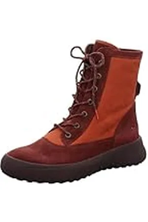 Think! KUSABI_3-000643 Sneeuwlaarzen voor dames, chroomvrij gelooid scheerwol, 5000 chianti/combi, 37,5 EU
