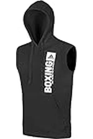 adidas Heren Community Vertical Hoody Mouwloos Boxing Hoodie Mouwloos, , M, , M