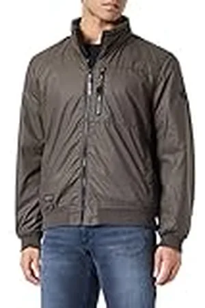 Camel Active Herenblouse met opstaande kraag, , 114