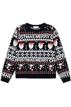NAME IT Unisex Nknrastokke Ls Knit gebreide trui, , 116 cm