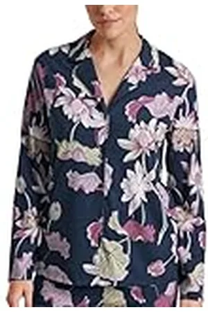 Calida Favourites Glow Shirt Lange Mouwen Peacoat Blue, Maat 32-34, , 32/34 NL