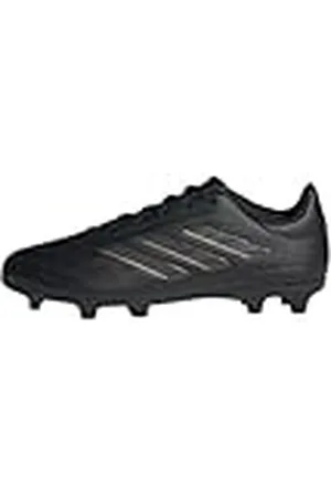 adidas Copa Pure II League voetbalschoenen voor kinderen, uniseks, stevige grondschoenen, Core Zwart Carbon Goud Met, 38 2/3 EU