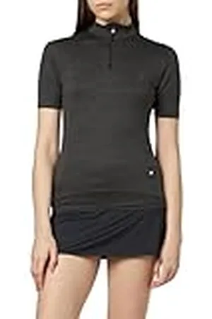 Dare 2B Dare 2b Pedal Through It Fiets-T-shirt voor dames Q-Wic Plus lichtgewicht materiaal met geurafstotende en reflecterende printdetails - halve ventilatierits - Sport-T-shirt