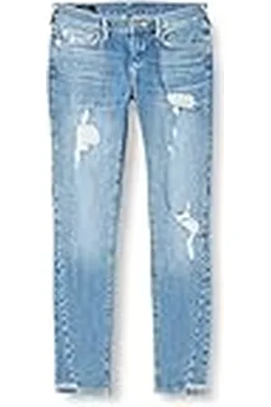 True Religion Dames Halle Triangle Jeans, , 32W