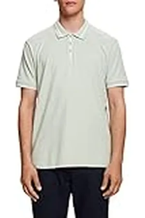 ESPRIT Poloshirt van jersey, katoenmix, , XL