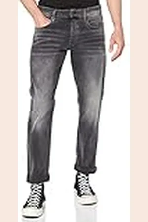 G-Star Raw 3301 Regular Straight Jeans Jeans heren,zwart (Antic Charcoal B479-a800),29W / 32L