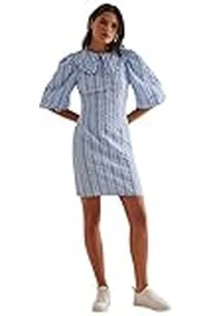 NA-KD Mini-jurk met ballonmouwen voor dames, casual, , 36