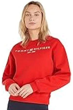 Tommy Hilfiger Dames sweatshirt zonder capuchon, , XXL