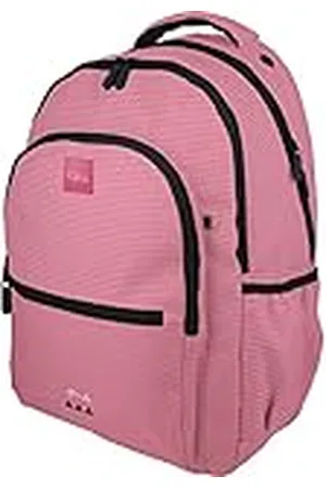 Grafoplas Roomy Kuru Schoolrugzak, uniseks, voor kinderen, 1 stuk, , 33x46x22,5cm, Schoolrugzak met 3 vakken, aanpasbaar aan trolley