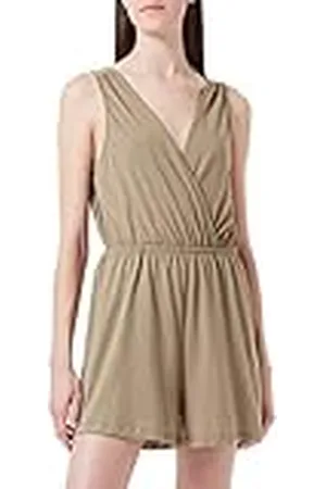 ONLY Onlmay S/L Wrap Playsuit JRS Overall voor dames, , XS