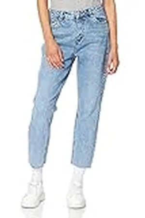 VERO MODA Dames Jeans Vmbrenda Hr Straight A Cut Gu384 Ga Noos, ,29W / 32L