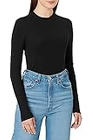 SELECTED SFLYDIA New Rib LS Knit O-Neck B Noos Pullover voor dames, , S