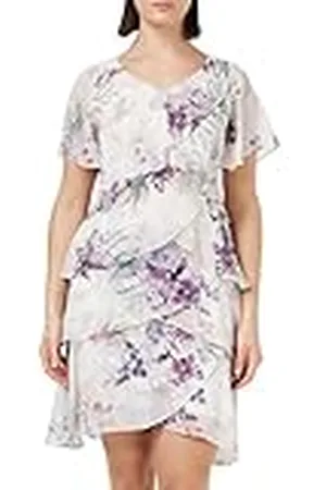 Gina Bacconi Cocktailjurk met print voor dames, , 40