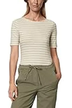 Marc O’ Polo T-shirts met korte mouwen, Multi/Stone Grey, XXS