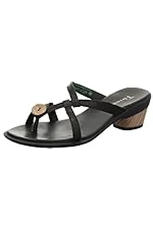 Think! Zaza_3-000535 Teenslippers voor dames, chroomvrij, gelooid, duurzame teenslippers, , 39 EU