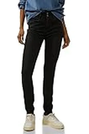 Street one Dames jeansbroek slim en high, , 30W / 30L
