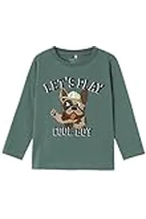 NAME IT Jongens Nmmrobbin Nreg Ls Top Box Shirt met lange mouwen, , 92